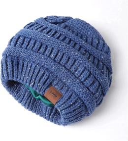 img 1 attached to Winter Knitted Beanie Slouchy Washed Outdoor Recreation in Hiking & Outdoor Recreation Clothing