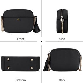 img 3 attached to Сумки через плечо регулируемые женские сумки и кошельки в стиле Crossbody