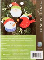 dimensions crafts applique ornaments holiday logo