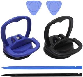 img 4 attached to 🛠️ Professional Grade Phone Suction Cup Tool for Laptop/Tablet/iPhone/iPad/Cell Phone Repair - Heavy Duty Suction Cups and Screen Opening Pliers
