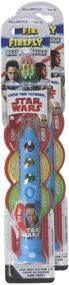 img 1 attached to 🪥 2-Pack Firefly Star Wars Ready Toothbrushes