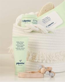 img 1 attached to 👶 Pipette Baby Cream-to-Powder: Happy Skin Solution, Talc-Free Powder, Fragrance-Free, 3 oz.