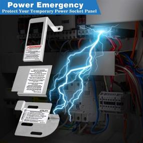 img 2 attached to 🔌 Enhanced Generator Interlock Kit: Perfectly Compatible with Square D Electric QOCGK2C QO Cover Generator and QOM2 Frame Size Main Breaker