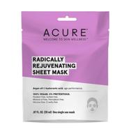 radically rejuvenating sheet mask acure logo