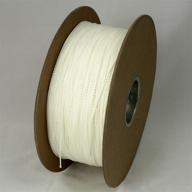 🎨 white iridescent #33 bulk spool craft cord - needloft - over 4,500 feet logo