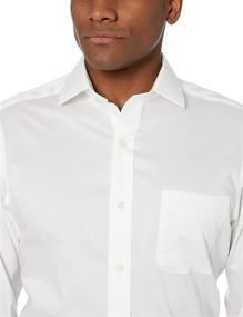 img 1 attached to 👕 Classic Stretch Non-Iron Buttoned Sleeve