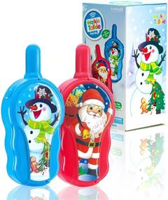 img 4 attached to Christmas Toys Walkie Talkies For Kids