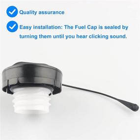 img 2 attached to 🚗 77300-53010 Gas Cap Replacement for Toyota and Lexus - Compatible with 4Runner, Celica, Corolla, Tacoma, RAV4, Sequoia, Highlander, Sienna, and More!
