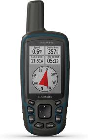 img 4 attached to Garmin GPSMAP 64x Handheld GPS with Preloaded TopoActive Maps in Black/Navy, One Size (010-02258-00)