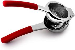 img 4 attached to Best Stainless Steel Lemon Squeezer: Bellemain Premium Quality with Silicone Handles