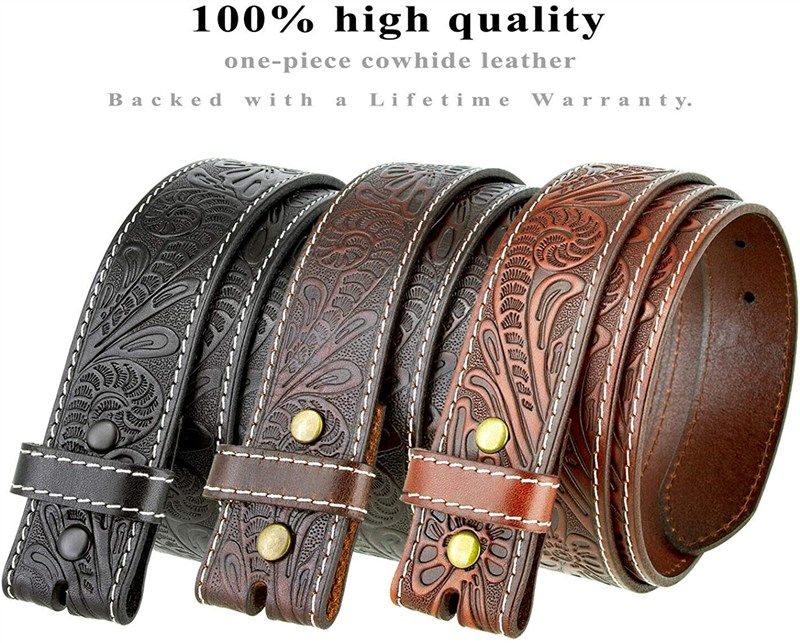 XZQTIVE Women Belts For Jean Dress Pant Fashion Leather Belt With Circle  Buckle at  Women’s Clothing store