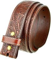 piece genuine leather tooled engraved women's accessories in belts logo
