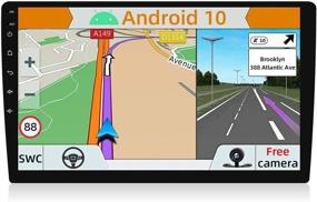 img 4 attached to 🚗 YUNTX PX6 Андроид 10 4G LTE Автомобильное радио GPS 2 Din 64G с задней камерой - 10.1-дюймовый сенсорный экран - DAB+ / Управление на рулевом колесе / WiFi / Bluetooth / Mirrorlink / Carplay / USB / Android Auto / Беспроводная связь Bluetooth Hands-Free