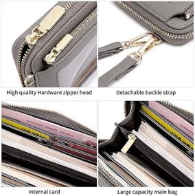 img 2 attached to Jewelry Cellphone Protection Multi Function Adjustable Women's Handbags & Wallets for Shoulder Bags