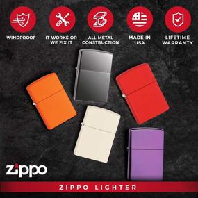 img 2 attached to 🔥 Illuminate Your Style with Zippo Color Ice Lighters: Discover Vibrant Flames & Sleek Designs!