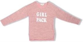 img 1 attached to Speechless Girls Long Sleeve Shirt Girls' Clothing