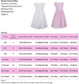 img 2 attached to 👗 Emma Riley Sleeveless Pleated Princess Dress for Girls' Clothing