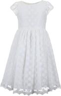 👗 emma riley sleeveless pleated princess dress for girls' clothing logo