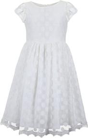 img 4 attached to 👗 Emma Riley Sleeveless Pleated Princess Dress for Girls' Clothing