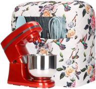 protective dust cover for kitchen aid mixers - compatible with kitchenaid and hamilton mixers, with pockets - fits 5-8 quart tilt head &amp; bowl lift models logo