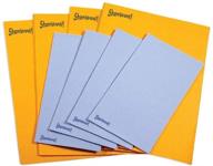 the original shamwow: super absorbent multi-purpose cleaning shammy (chamois) 🧽 towel cloth - 8 pack (4 large orange and 4 small blue) logo