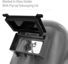 img 1 attached to Fibre-Metal by Honeywell Tigerhood Classic Gray 🔥 Welding Helmet with Speedy Loop Hard Hat Mount (5906GY)