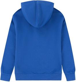 img 3 attached to 👕 ALAVIKING Boys' Clothing: Purple XL Brushed Sweatshirts - Fashionable Hoodies & Sweatshirts