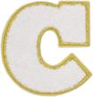 iscream embroidered chenille alphabet adhesive sewing in trim & embellishments logo