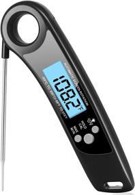 img 4 attached to Nycetek Instant Thermometer Waterproof Cooking