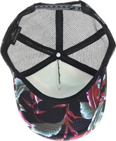 img 1 attached to Paradise-Ready: Volcom Women's Into Paradise Trucker Foam Snapback Hat