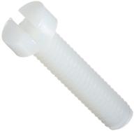 machine off white slotted threaded threads fasteners logo
