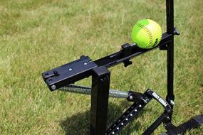 img 1 attached to 🔥 Optimized Louisville Slugger Black Flame Pitching Machine for Enhanced Performance