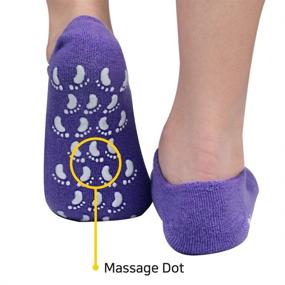 img 3 attached to Comfort Gel Socks Men Women