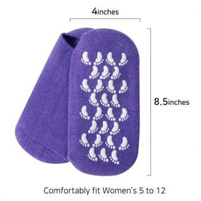 img 1 attached to Comfort Gel Socks Men Women