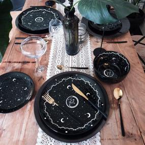 img 2 attached to 🍽️ Redefine Dining Experience with Dinnerware Rogue Wolf Contemporary Accessories