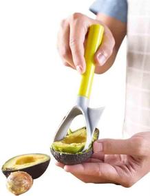 img 1 attached to 🥑 Ultimate 5-in-1 Avocado Tool: Slicer, Masher, Splitter, and More!