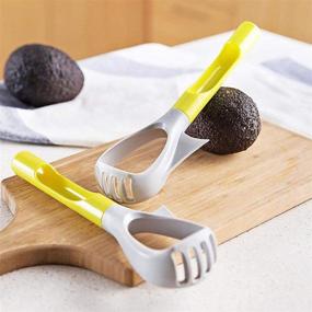 img 3 attached to 🥑 Ultimate 5-in-1 Avocado Tool: Slicer, Masher, Splitter, and More!