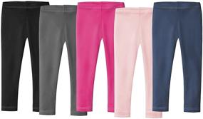 img 3 attached to 👖 Optimal Leggings Coverage: City Threads' Girls' Sensitive Clothing