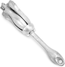 img 2 attached to 🚣 Crown Sporting Goods Folding Galvanized Grapnel Boat Anchor - Collapsible Spike Hook for Shallow Waters - Kayaks, Canoes, Paddle Boards, Small Watercraft Accessories