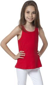 img 3 attached to 🌿 Certified Organic Cotton Sleeveless Girls' Clothing by CAOMP