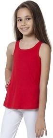 img 2 attached to 🌿 Certified Organic Cotton Sleeveless Girls' Clothing by CAOMP