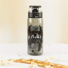 img 1 attached to Zak Designs Justice League Movie Water 🦸 Bottle with Loop - DC Comics, BPA-Free, 25 Ounces