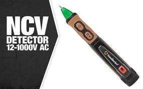 img 3 attached to 🔦 Southwire 40150N: Advanced Dual-Range AC Non Contact Voltage Tester Pen with LED Flashlight, Waterproof & Drop Test Rated"