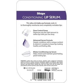 img 3 attached to Blistex LipCare Conditioning Lip Serum Moisturizer, 👄 0.30 Fl Oz - With Dose Control Pump