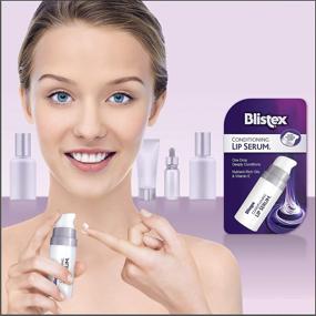 img 1 attached to Blistex LipCare Conditioning Lip Serum Moisturizer, 👄 0.30 Fl Oz - With Dose Control Pump