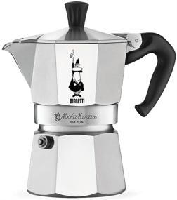 img 4 attached to ☕ Bialetti Moka Express: Authentic Stovetop Espresso Maker, Crafted for True Italian Coffee, Moka Pot 18 Cups (27 Oz - 810 Ml), Aluminium, Silver