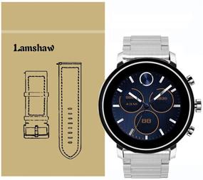 img 4 attached to Blueshaw Compatible Smartwatch Stainless Replacement Cell Phones & Accessories