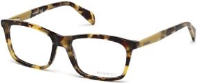 img 4 attached to DIESEL Eyeglasses DL5089 Dark Havana