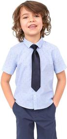 img 1 attached to 👔 Versatile Adjustable Boys' Necktie: Stylish Boys' Accessories in Ties, Perfect for Kids