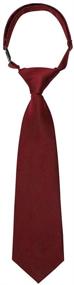 img 4 attached to 👔 Versatile Adjustable Boys' Necktie: Stylish Boys' Accessories in Ties, Perfect for Kids